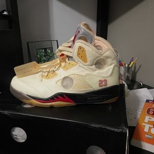 Off-White Air Jordan 5 white sz10